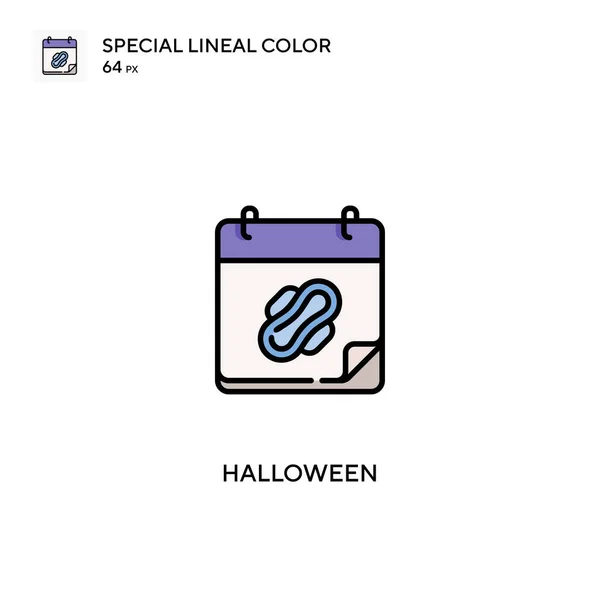 Halloween Special Lineal Color Icon Halloween Icons Your Business Project — Stock Vector