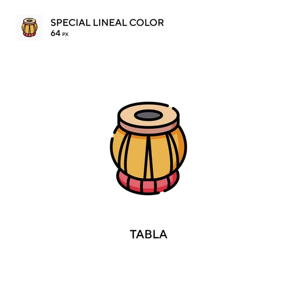 Tabla Speciális Lineáris Szín Ikon Tabla Ikonok Üzleti Projekt — Stock Vector