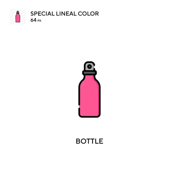 Бутылка Специальный Цвет Иконки Цвета Бутылки Иконки Вашего Бизнес Проекта — стоковый вектор