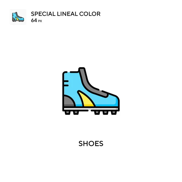 Shoes Special Lineal Color Icon Shoes Icons Your Business Project — 스톡 벡터