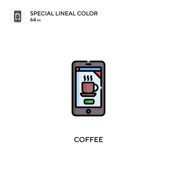 Iconos Café Para Proyecto Empresarial — Vector de stock