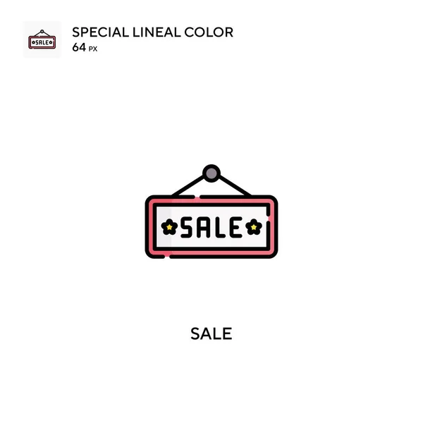 Prodej Speciální Lineální Barevné Ikony Prodej Ikon Pro Váš Podnikatelský — Stockový vektor