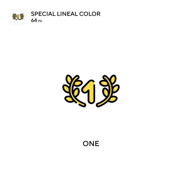 One Special Lineal Color Icon One Icons Your Business Project — Stock Vector