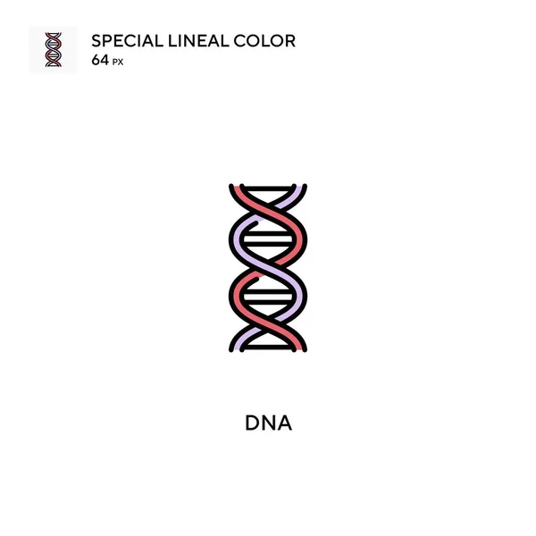 Iconos Dna Special Lineal Color Icon Dna Para Proyecto Negocio — Vector de stock