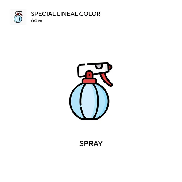 Spray Speciális Lineáris Szín Ikon Spray Ikonok Üzleti Projekt — Stock Vector