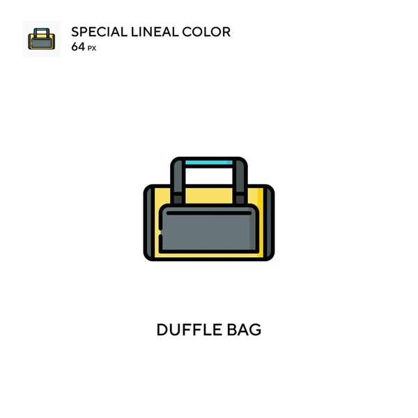 프로젝트용 스페셜 Icon Duffle Bag 아이콘 — 스톡 벡터