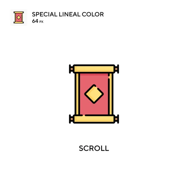 Blättern Spezielle Lineare Farbsymbole Blättern Sie Symbole Für Ihr Geschäftsprojekt — Stockvektor