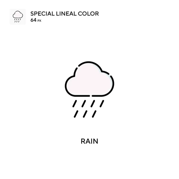 Iconos Lluvia Para Proyecto Empresarial Iconos Lluvia — Vector de stock