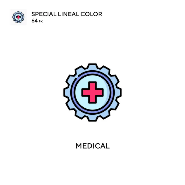 Medical Special Lineal Color Icon Medical Iconen Voor Business Project — Stockvector