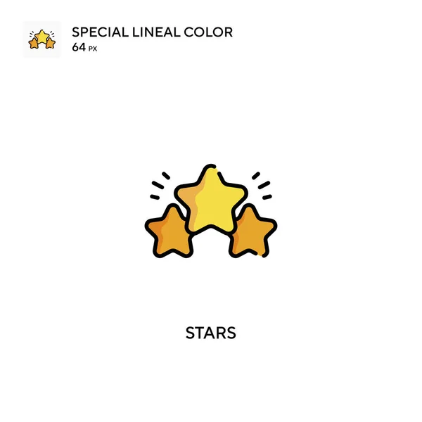 Stars Special Lineal Color Icon Stars Icons Your Business Project — 스톡 벡터