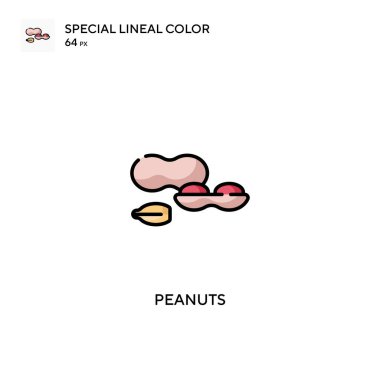 Peanuts Special lineal color icon.Peanuts icons for your business project clipart
