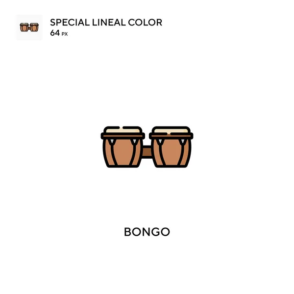 Bongo Special Lineal Color Icon Bongo Ikony Pro Váš Podnikatelský — Stockový vektor
