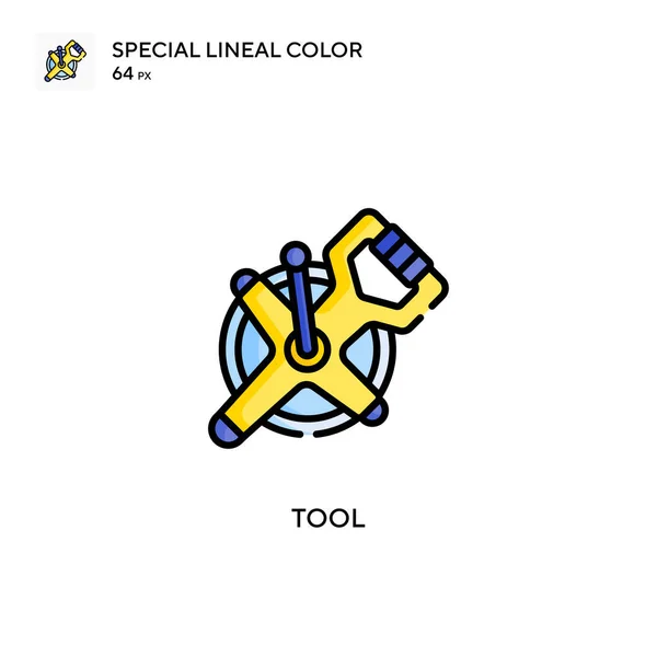 Инструмент Soecial Line Color Vector Icon Шаблон Оформления Символов Иллюстрации — стоковый вектор