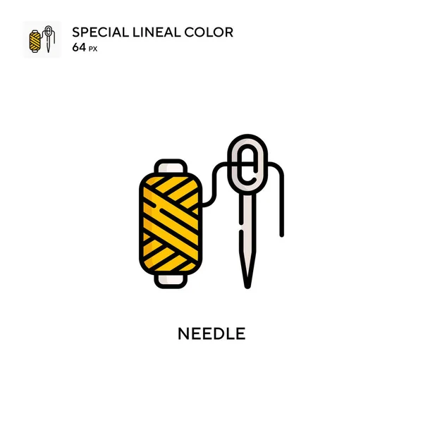 Nadeln Sie Soecial Lineare Farbvektorsymbol Illustration Symbol Design Vorlage Für — Stockvektor