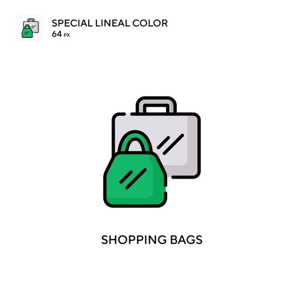 Winkeltassen Soecial Lineal Kleur Vector Icoon Illustratie Symbool Ontwerp Sjabloon — Stockvector