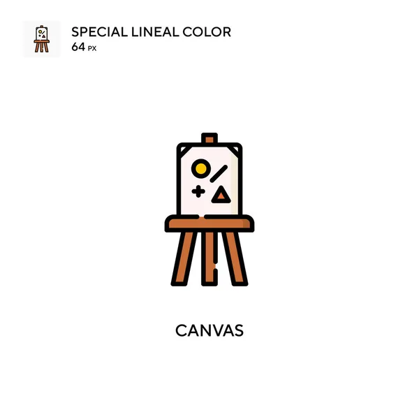Canvas Soecial Lineare Farbvektorsymbol Illustration Symbol Design Vorlage Für Web — Stockvektor