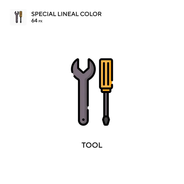 Werkzeug Soecial Lineare Farbvektorsymbol Illustration Symbol Design Vorlage Für Web — Stockvektor