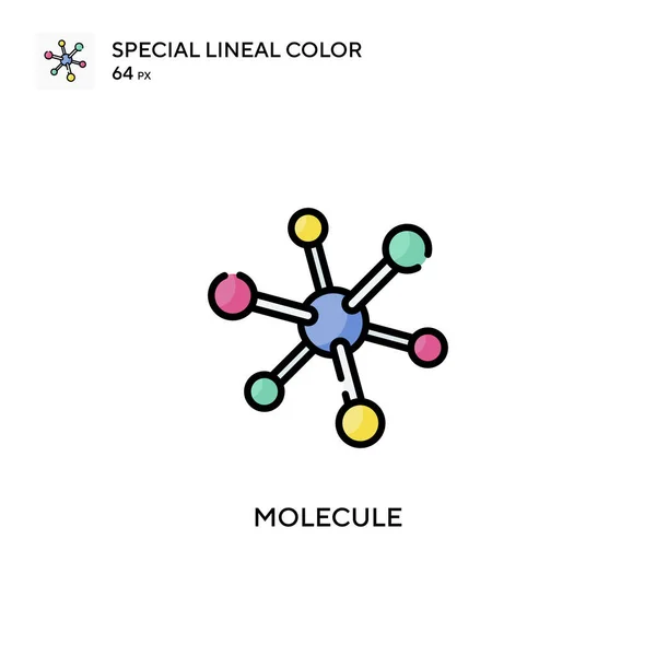 Molule Special Lineal Color Vector Icon 디자인 모바일 — 스톡 벡터