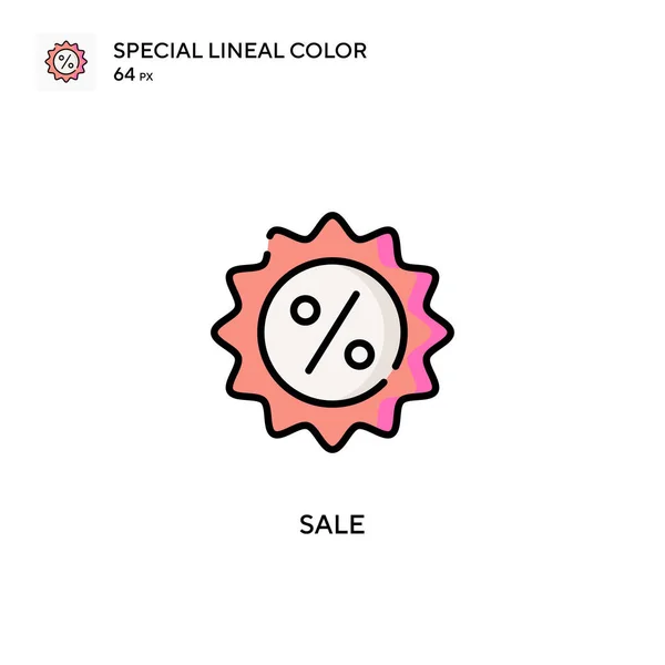 販売特別な線形カラーベクトルアイコン WebモバイルUi要素のイラストシンボルデザインテンプレート — ストックベクタ