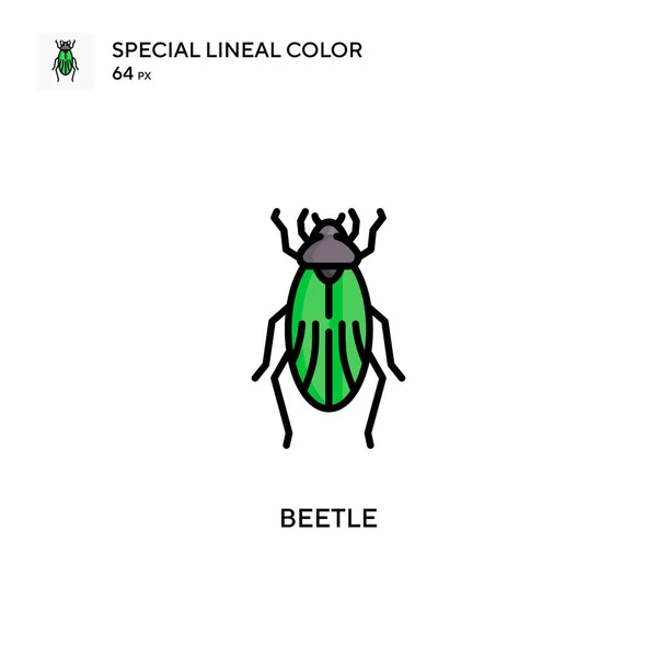Reetle Special Lineal Color Icon Шаблон Оформления Символов Иллюстрации Веб — стоковый вектор