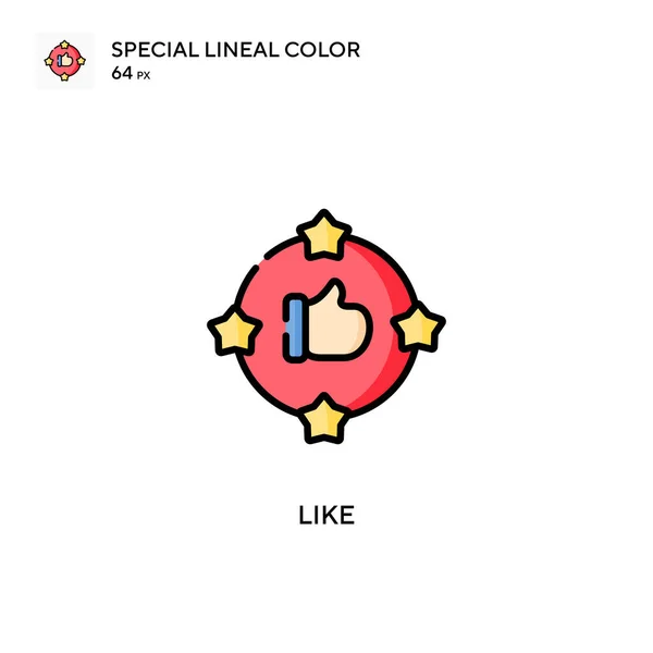 Special Lineal Color Icon Illustration Symbol Design Template Web Mobile — Stock Vector