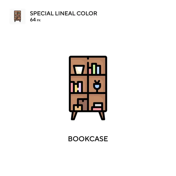 Libreria Speciale Icona Colori Lineari Illustrazione Modello Design Simbolo Elemento — Vettoriale Stock