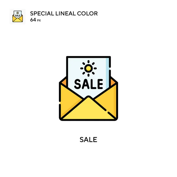 Akció Speciális Lineáris Szín Ikon Illusztráció Szimbólum Design Sablon Web — Stock Vector