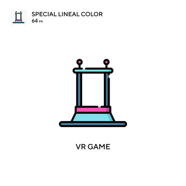 Παιχνίδι Ειδική Lineal Εικονίδιο Χρώμα Εικονογράφηση Πρότυπο Σχεδιασμού Συμβόλων Για — Διανυσματικό Αρχείο