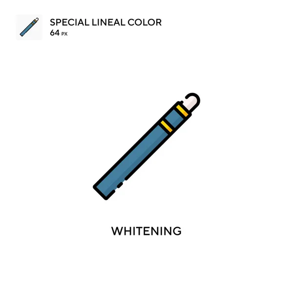 Whitening Spezielles Lineares Farbsymbol Illustration Symbol Design Vorlage Für Web — Stockvektor