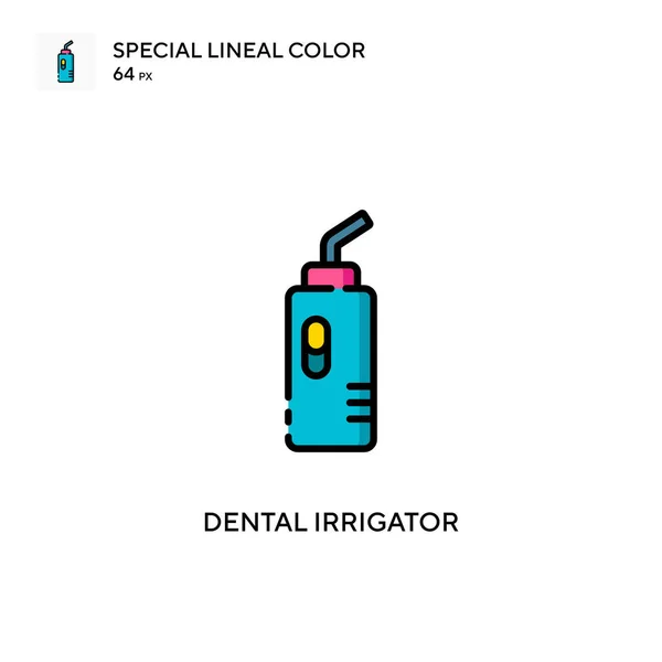Nawadniacz Dentystyczny Specjalna Ikona Koloru Linii Ilustracja Szablonu Projektu Symbolu — Wektor stockowy