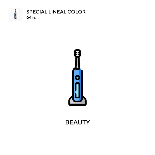 Beauty Spezielle Lineare Farbsymbole Illustration Symbol Design Vorlage Für Web — Stockvektor