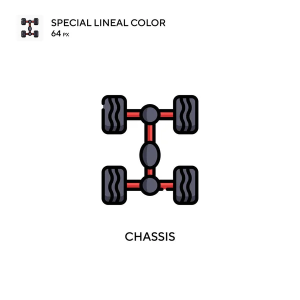 Alváz Különleges Lineáris Szín Ikon Illusztráció Szimbólum Design Sablon Web — Stock Vector