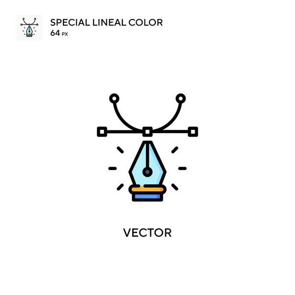 Векторная Иконка Специального Цвета Шаблон Оформления Символов Иллюстрации Веб Мобильного — стоковый вектор