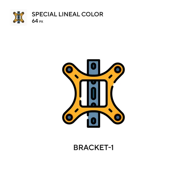 Klammer Spezielles Lineares Farbsymbol Illustration Symbol Design Vorlage Für Web — Stockvektor