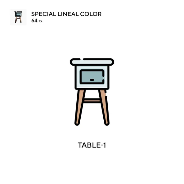 Cuadro Icono Especial Color Lineal Plantilla Diseño Símbolo Ilustración Para — Archivo Imágenes Vectoriales