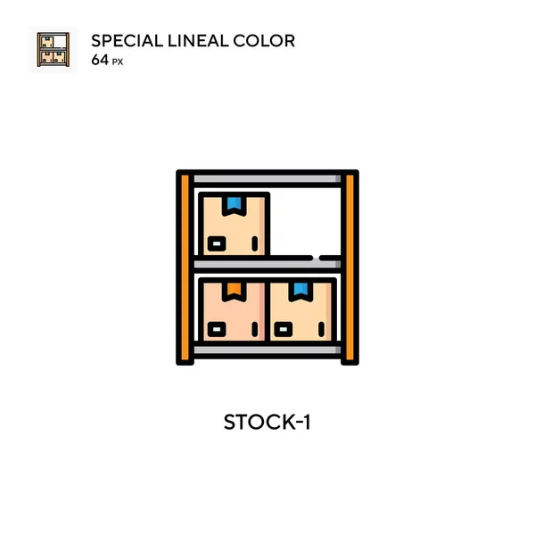 Stock Icono Especial Color Lineal Plantilla Diseño Símbolo Ilustración Para — Archivo Imágenes Vectoriales