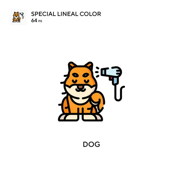 Ειδική Lineal Εικόνα Χρώματος Σκυλιών Εικονογράφηση Πρότυπο Σχεδιασμού Συμβόλων Για — Διανυσματικό Αρχείο