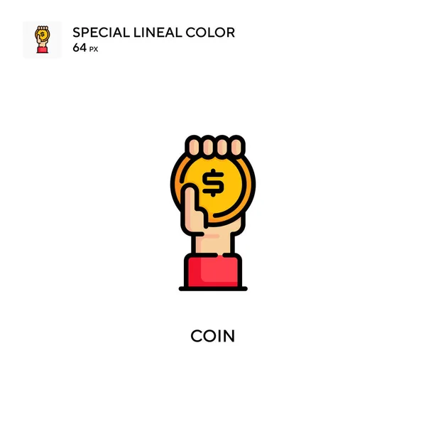 Ikona Speciální Lineární Barvy Šablona Návrhu Symbolu Ilustrace Pro Webový — Stockový vektor