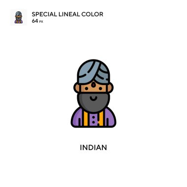 Hint özel renk ikonu. Web mobil UI ögesi için resimleme sembolü tasarım şablonu. Düzenlenebilir vuruş üzerine mükemmel renk modern pictogram.