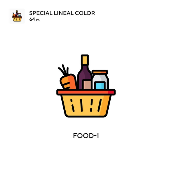 Food Különleges Lineáris Szín Ikon Illusztráció Szimbólum Design Sablon Web — Stock Vector