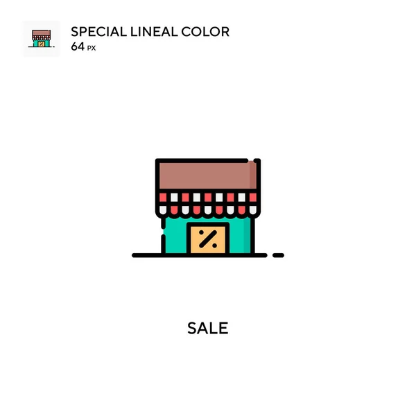 Venta Especial Icono Color Lineal Plantilla Diseño Símbolo Ilustración Para — Archivo Imágenes Vectoriales