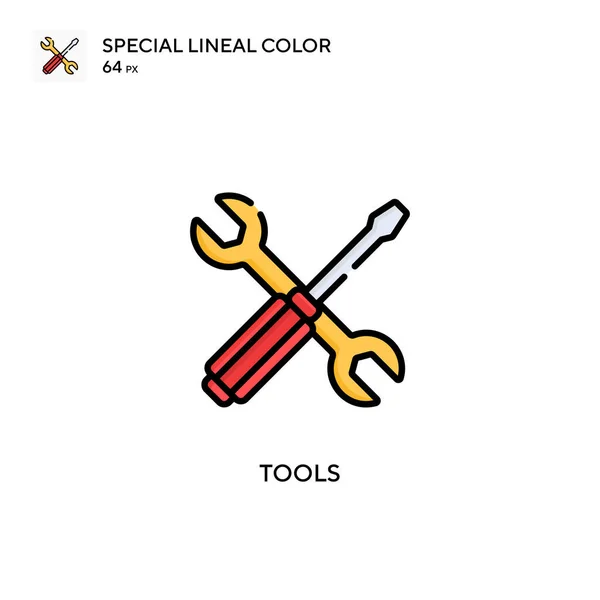 Tools Special Lineal Color Icon Illustration Symbol Design Template Web — Stock Vector