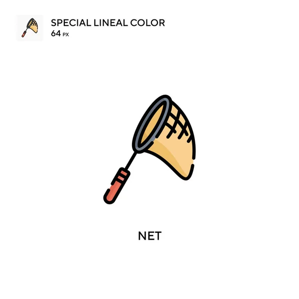 Net Special Lineal Color Icon Illustration Symbol Design Template Web — Stock Vector