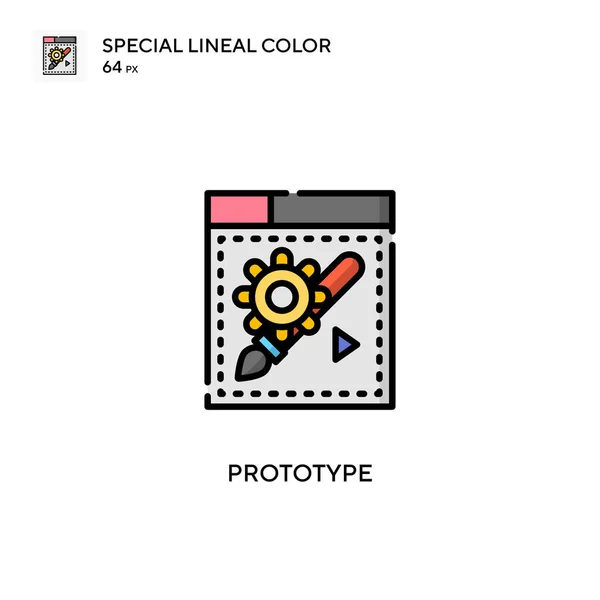 Prototyp Spezielles Lineares Farbsymbol Illustration Symbol Design Vorlage Für Web — Stockvektor