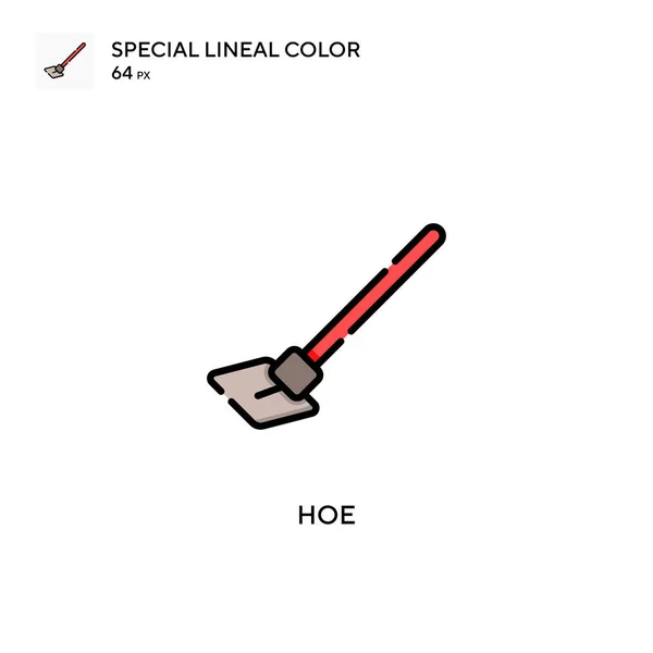 Hoe Special Lineal Icône Couleur Modèle Conception Symbole Illustration Pour — Image vectorielle