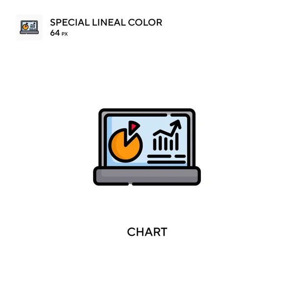 Speciální Ikona Lineární Barvy Šablona Návrhu Symbolu Ilustrace Pro Webový — Stockový vektor
