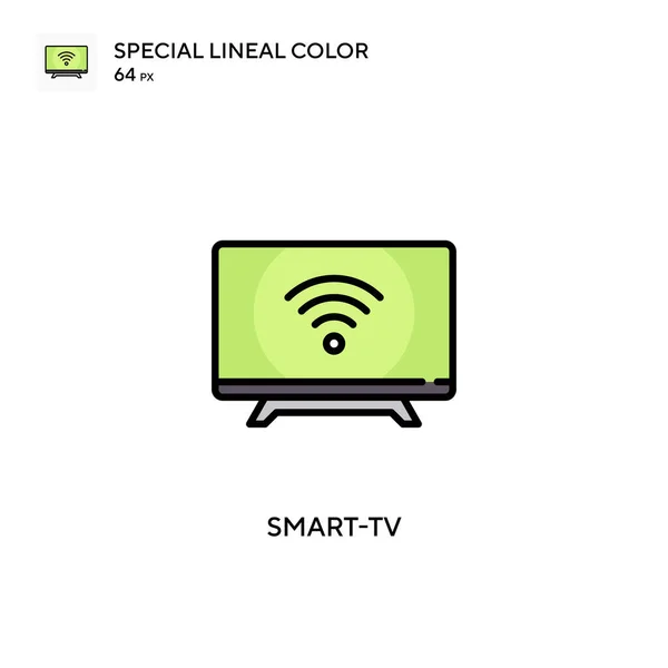 Video Icona Speciale Colori Lineari Illustrazione Modello Design Simbolo Elemento — Vettoriale Stock
