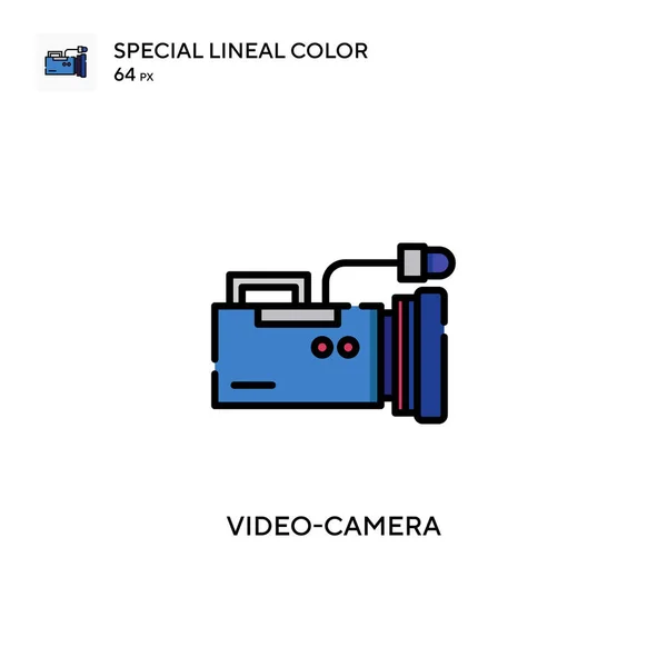 News Icono Especial Color Lineal Plantilla Diseño Símbolo Ilustración Para — Vector de stock
