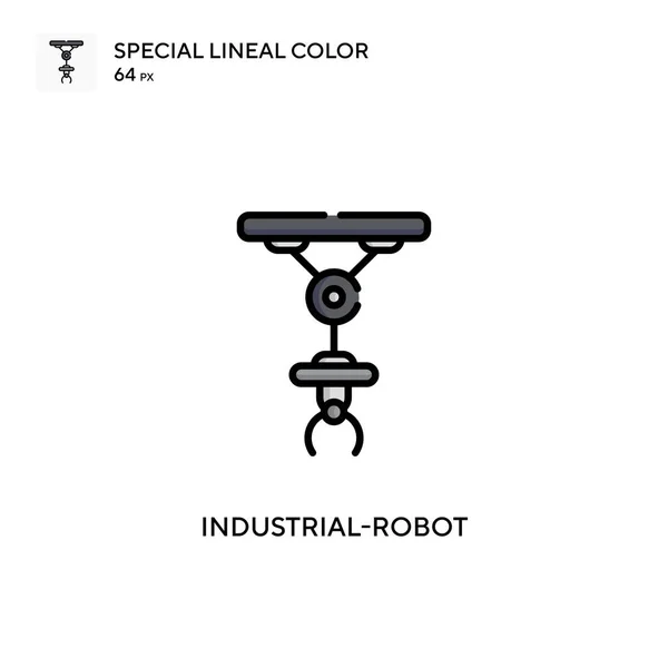 Cow Special Lineal Color Icon 아이콘 디자인 모바일 요소를 템플릿 — 스톡 벡터