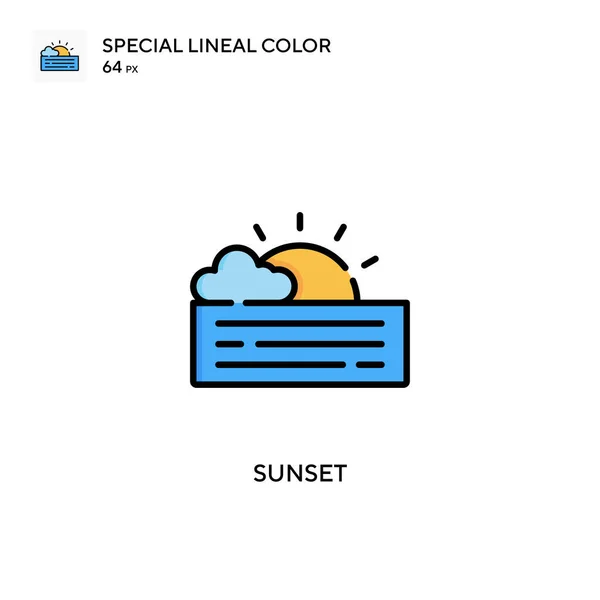 Notes Special Lineal Color Icon Illustration Symbol Design Template Web — Stock Vector